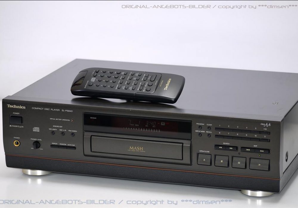 松下 Technics SL-PS840 CD唱机
