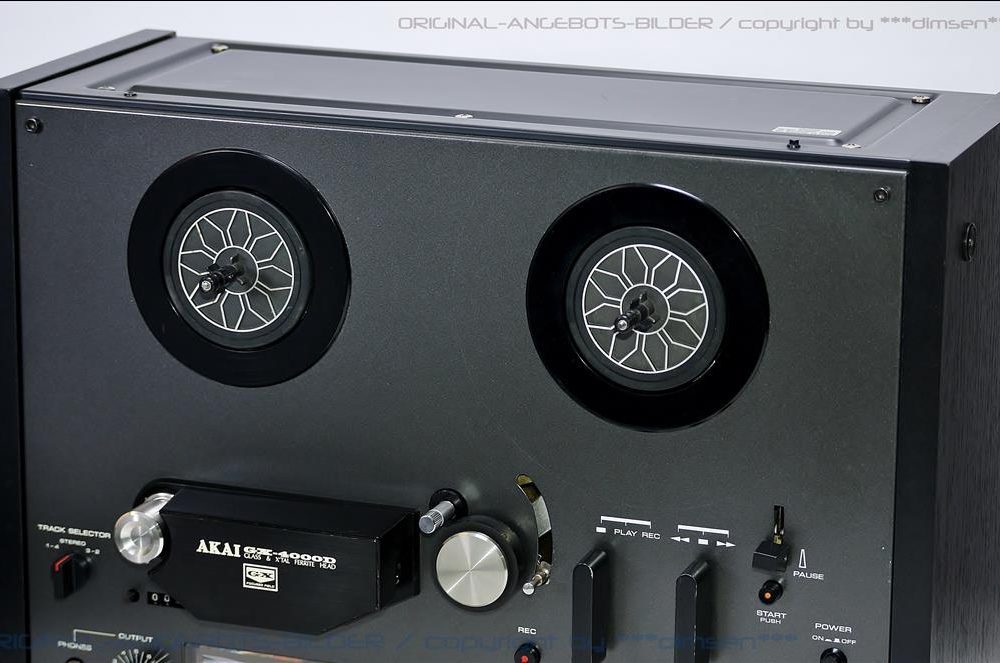 雅佳 AKAI GX-4000D 开盘机