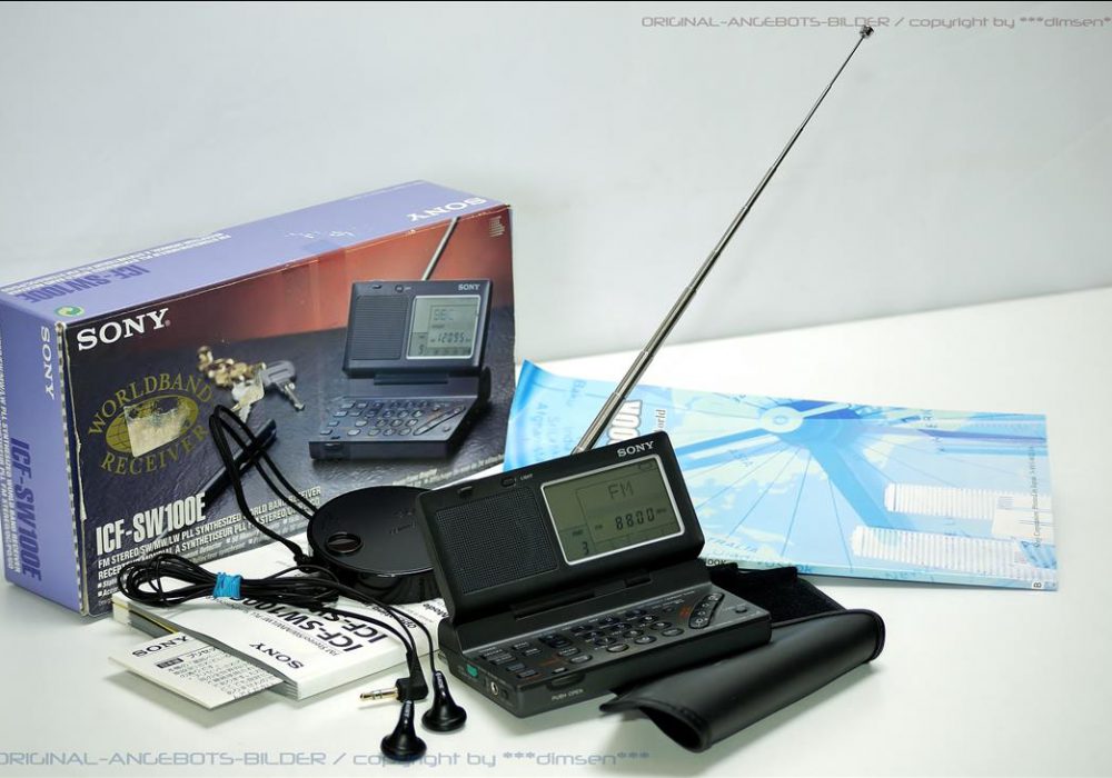 索尼 SONY ICF-SW100E 便携收音机