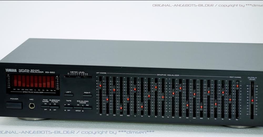 雅马哈 YAMAHA EQ-550 二十段频谱图形均衡器