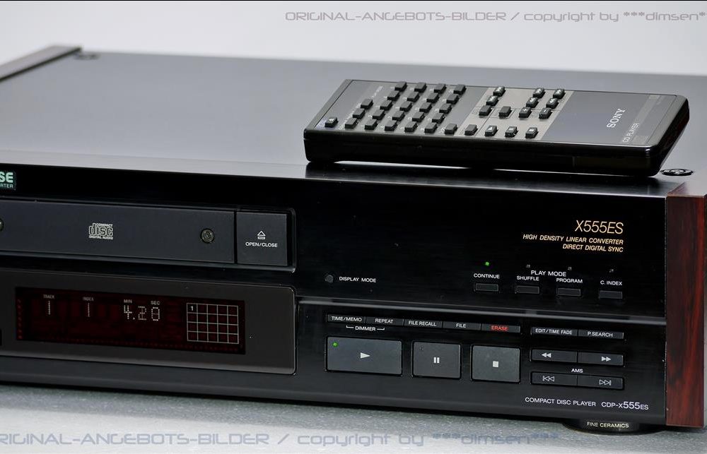 索尼 SONY CDP-X555ES 高级CD播放机
