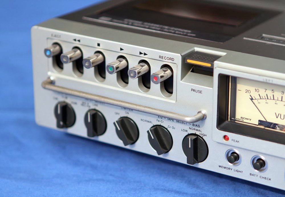 索尼 SONY TC-2500 磁带机 背包机