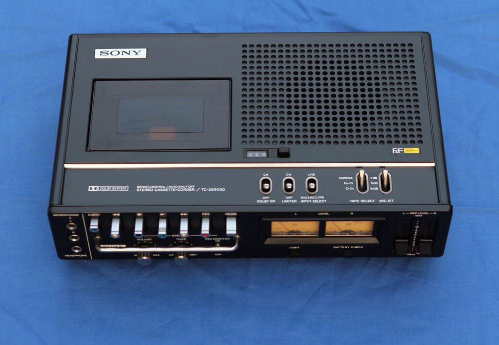 索尼 SONY TC-2890SD 磁带机 背包机