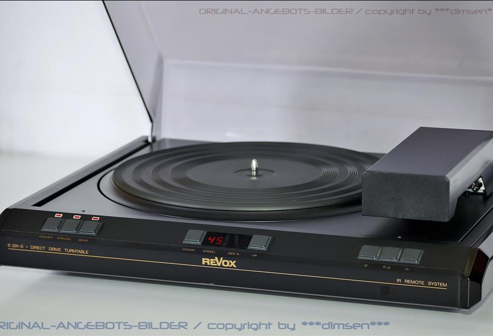REVOX B291-S 黑胶唱机