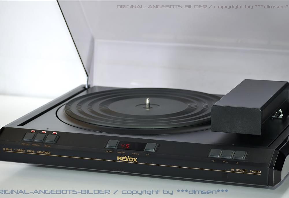 REVOX B291-S 黑胶唱机