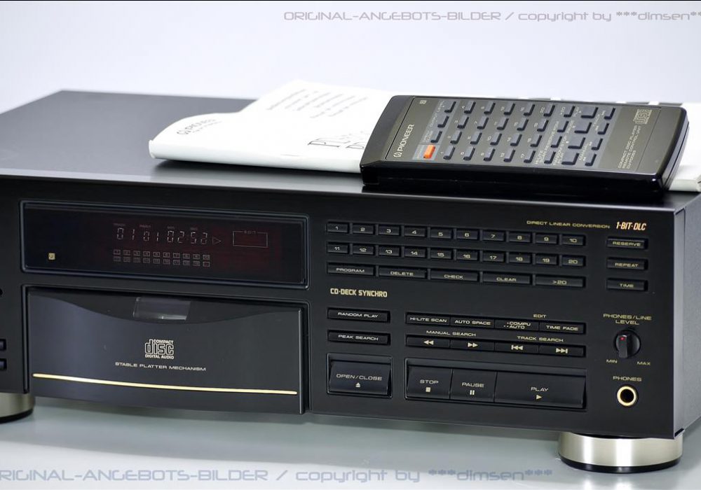 先锋 PIONEER PD-8700 高级CD唱机