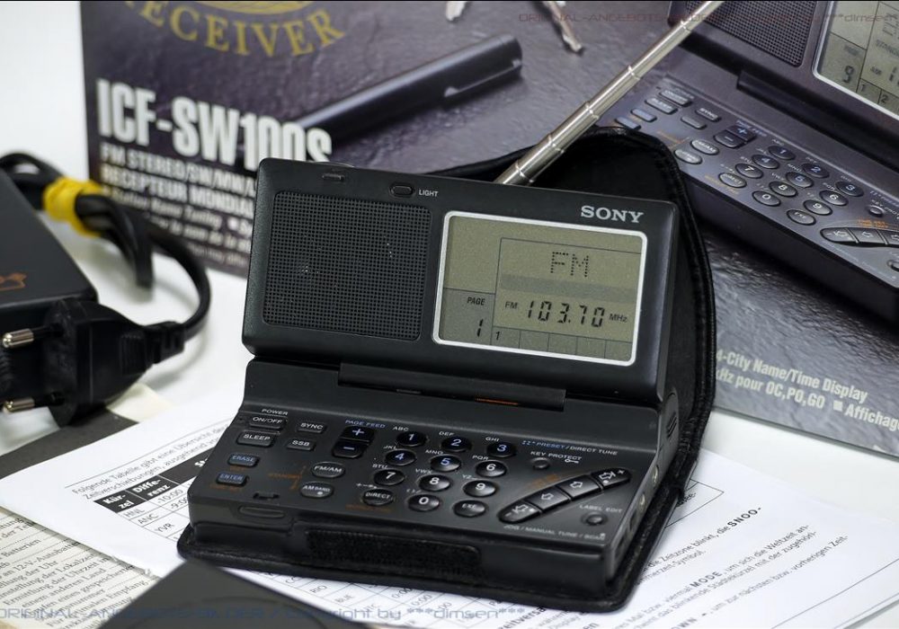 索尼 SONY ICF-SW100S 便携收音机
