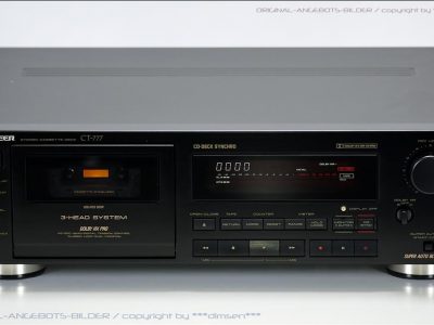 先锋 PIONEER CT-777 三磁头卡座
