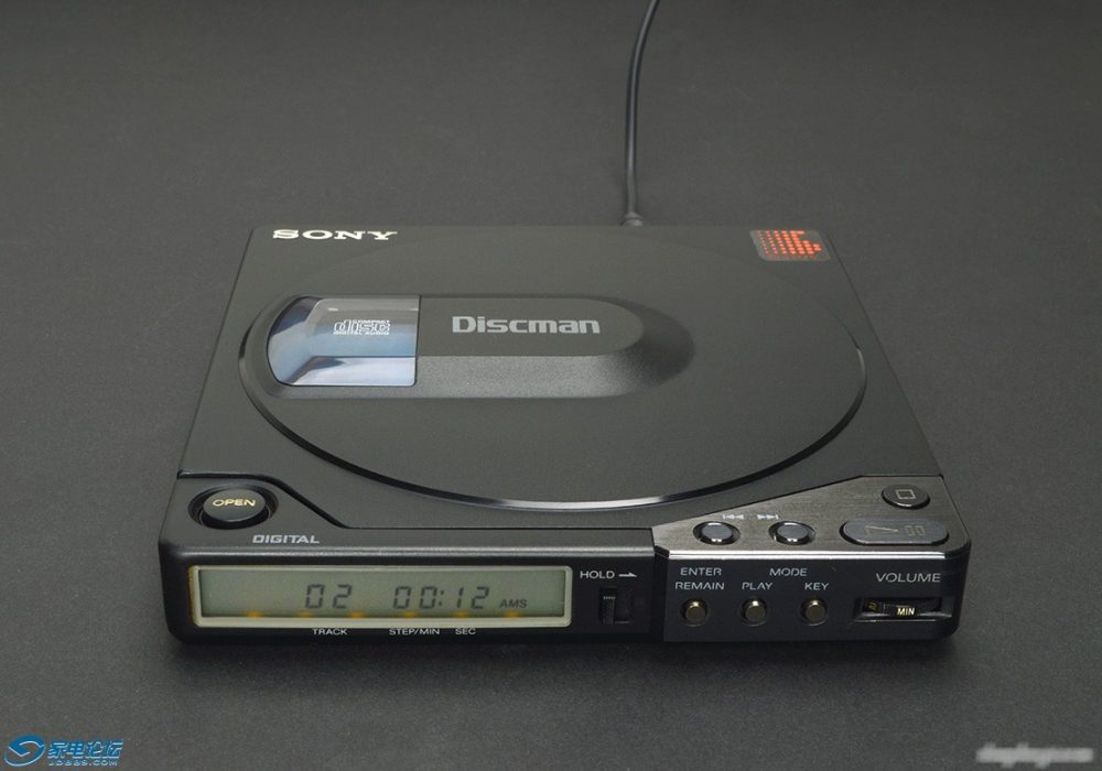 黑色索尼CD机 SONY D-150