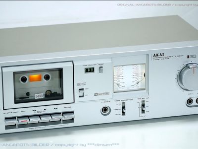 雅佳 AKAI CS-M3 古典双表头卡座