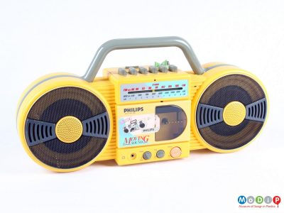 Philips D 8007 'The Roller' radio cassette recorder