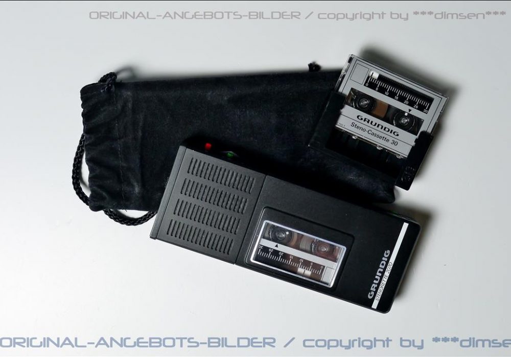 根德 GRUNDIG 2070 微型磁带录音机 采访机