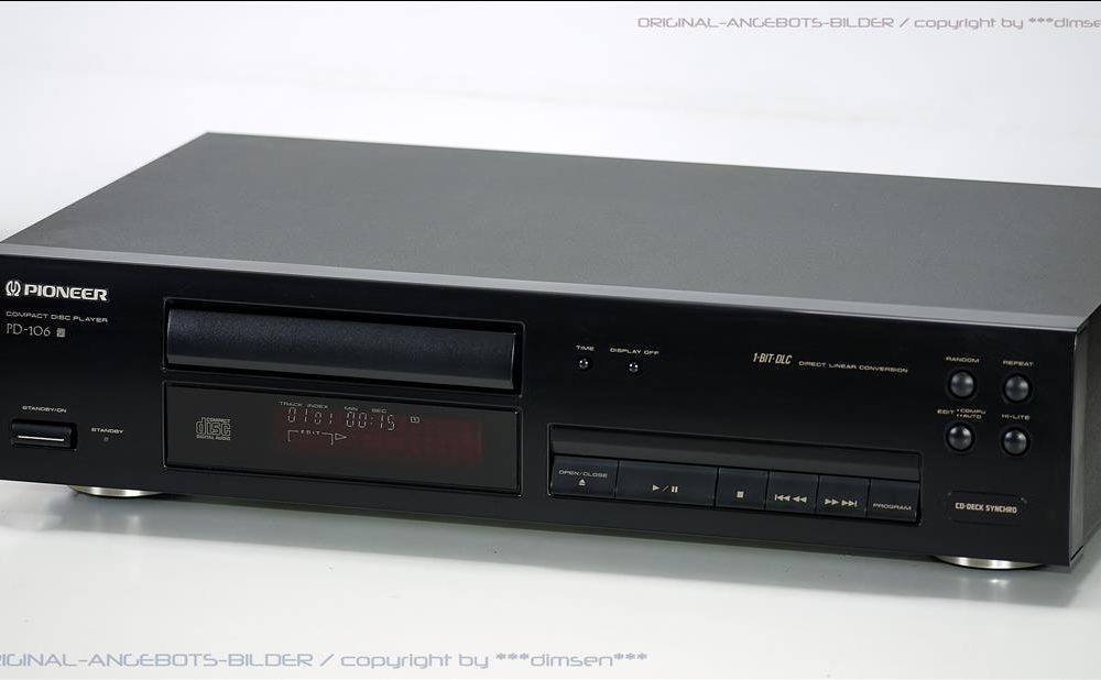 先锋 PIONEER PD-106 CD播放机