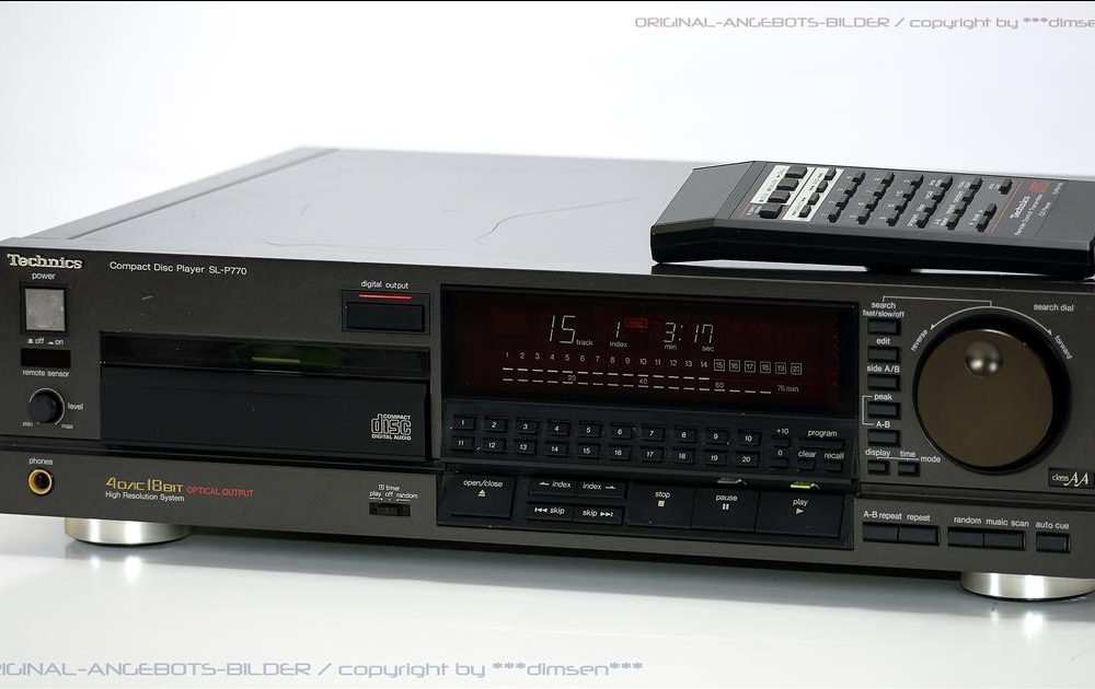 松下 Technics SL-P770 高级CD唱机