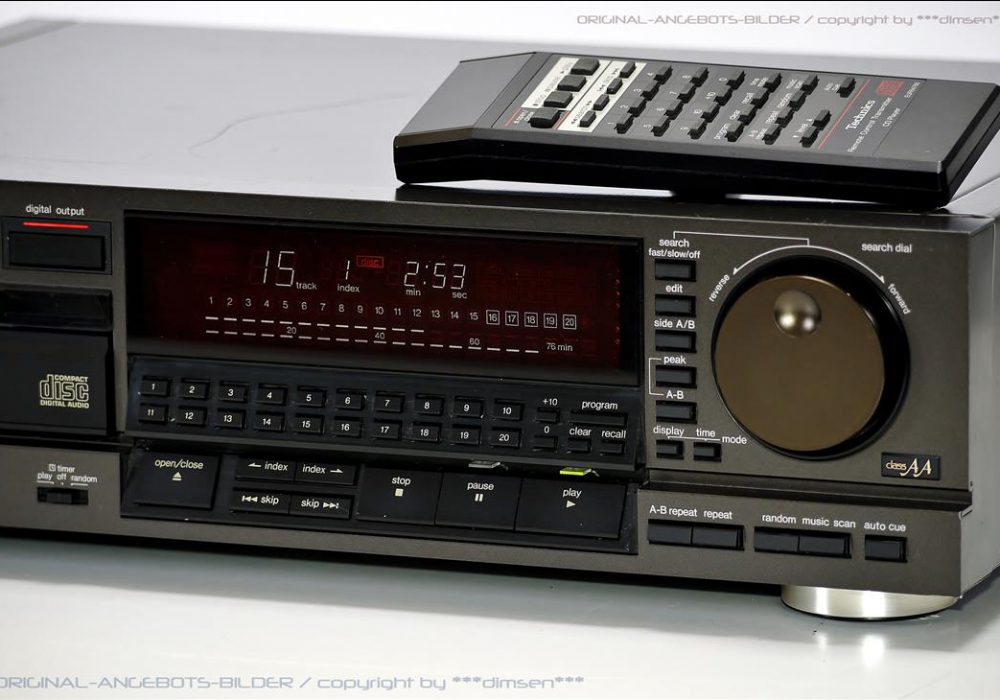 松下 Technics SL-P770 高级CD唱机