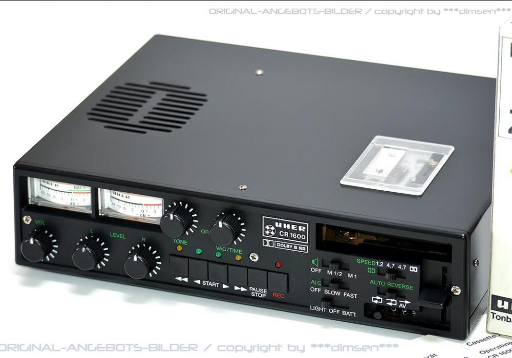 UHER CR-1600 双表头磁带小卡座 (2)