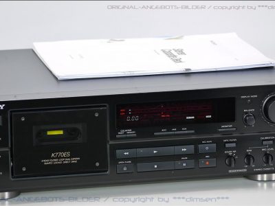 索尼 SONY TC-K770ES 高级三磁头卡座