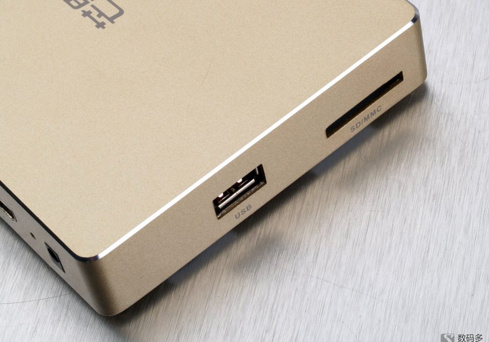 HIMEDIA 海美迪 芒果嗨Q H7 网络电视机顶盒 - USB接口和SDHC存储卡扩展