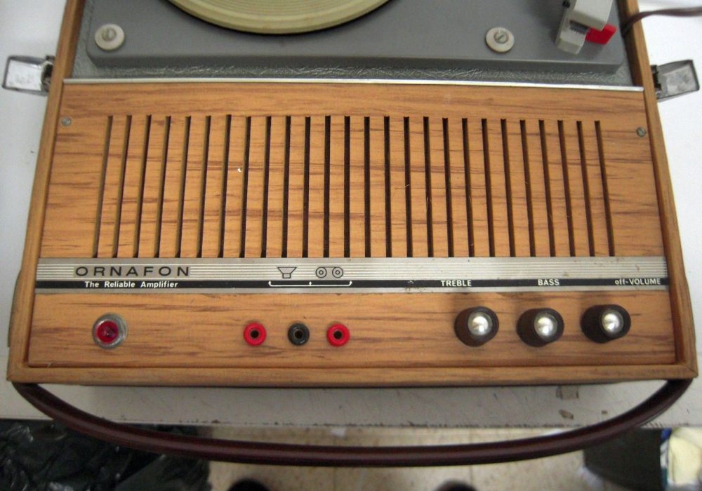 ORNAFON Wooden Amplifier Record Player