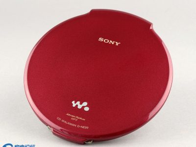 红色索尼CD随身听 SONY D-NE20