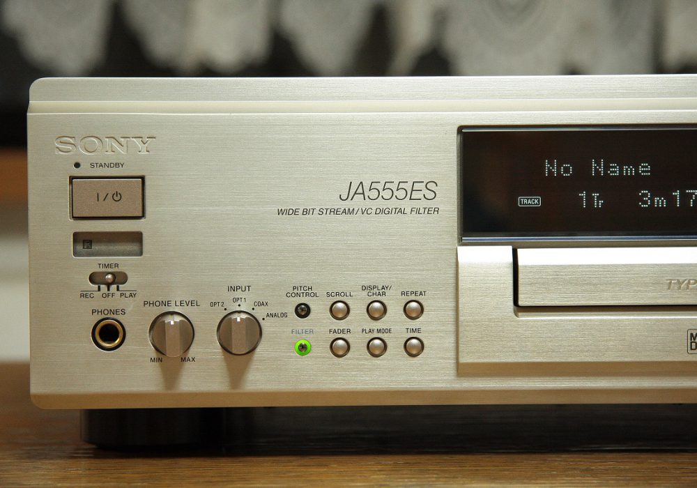 索尼 SONY MDS-JA555ES 顶级MD播放机