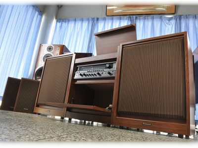 复古家居风格系统 松下 Technics SC-8400DX 音响组合