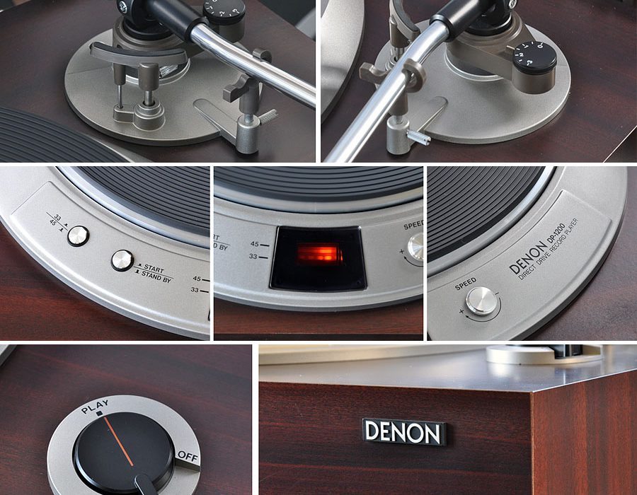 天龙 DENON DP-1200 黑胶唱机
