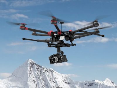 DJI spreading wings S900碳纤维折叠式无人摄影飞行器