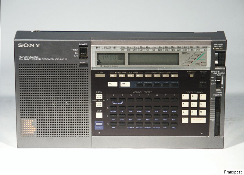 索尼 SONY ICF-2001D 收音机