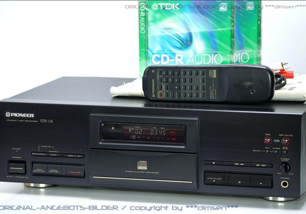 先锋 PIONEER PDR-04 CD录音机