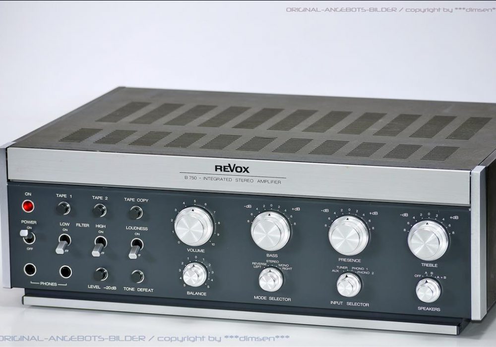 REVOX B750 功率放大器