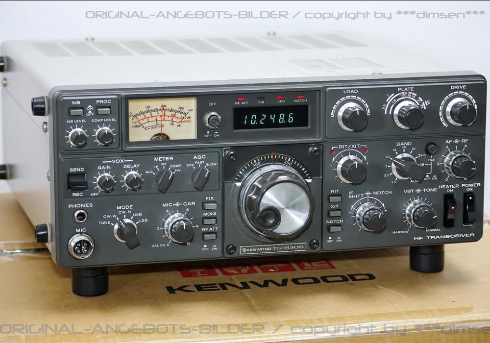 建伍 KENWOOD TS830S 银标短波收发信机 Lark Club