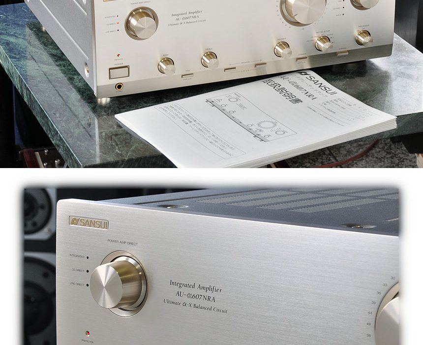 山水 SANSUI AU-α607NRA 合并式功率放大器