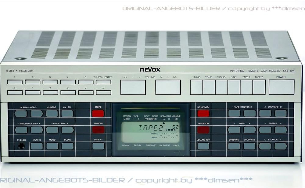 REVOX B285 高级功放收音一体机