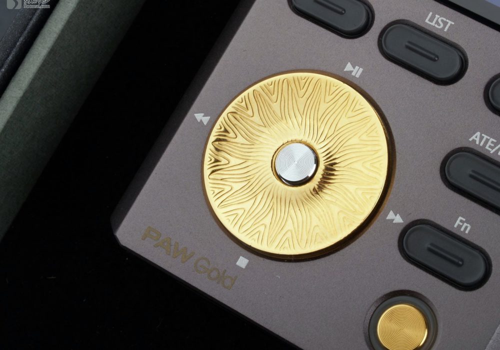 Lotoo 乐图 Paw Gold 便携式播放器 - 控制转盘