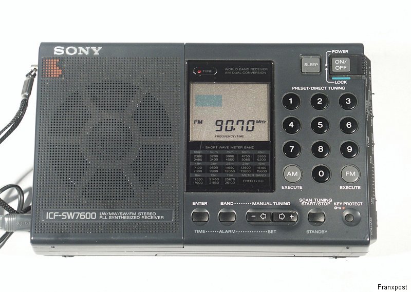 索尼 SONY ICF-SW7600 数字收音机