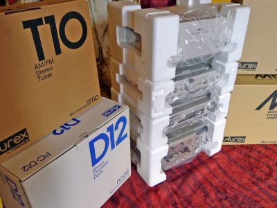 Toshiba Aurex T10, D12, C12, M12 Hi-Fi 音响组合