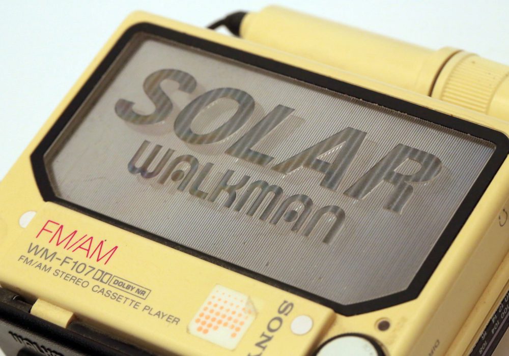 SONY WM-F107 运动型防水太阳能磁带随身听