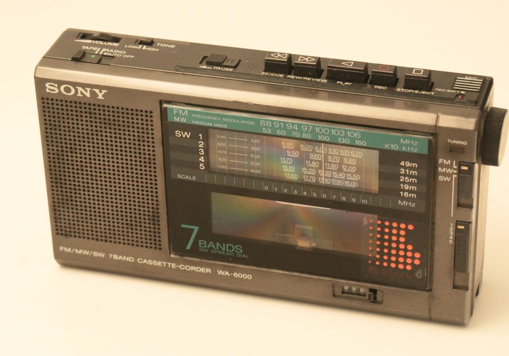 索尼 SONY WA-6000 磁带收录放机 随身听