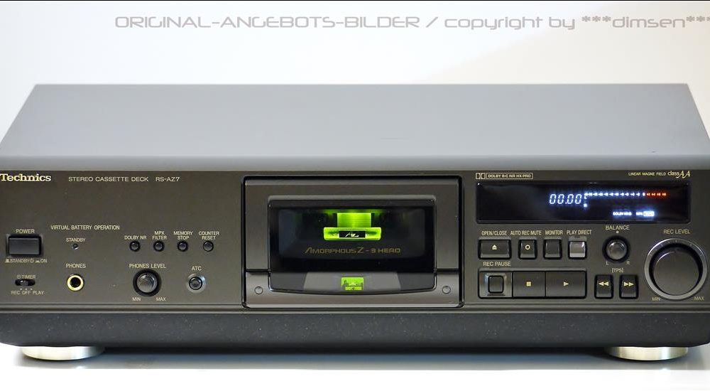 松下 Technics RS-AZ7 High-End 三磁头卡座