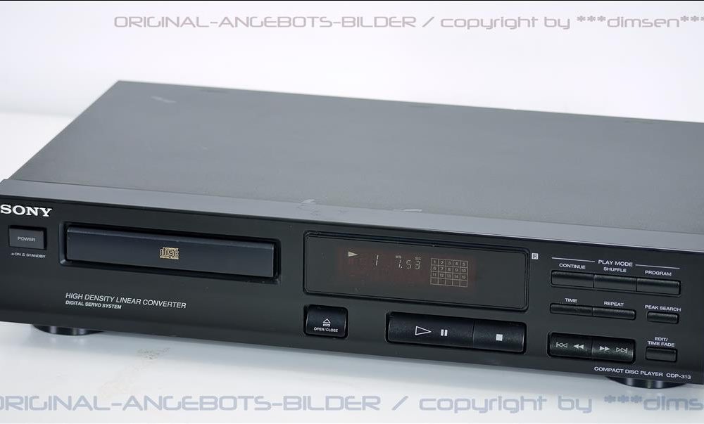 索尼 SONY CDP-313 高级CD机