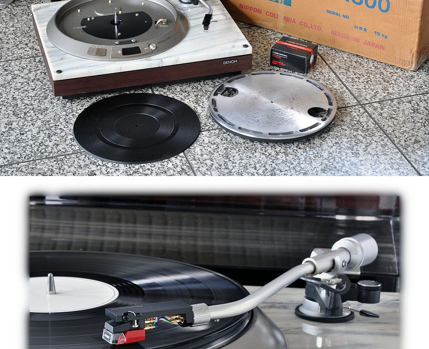 天龙 DENON DP-1800 黑胶唱机 （天然大理石台面）