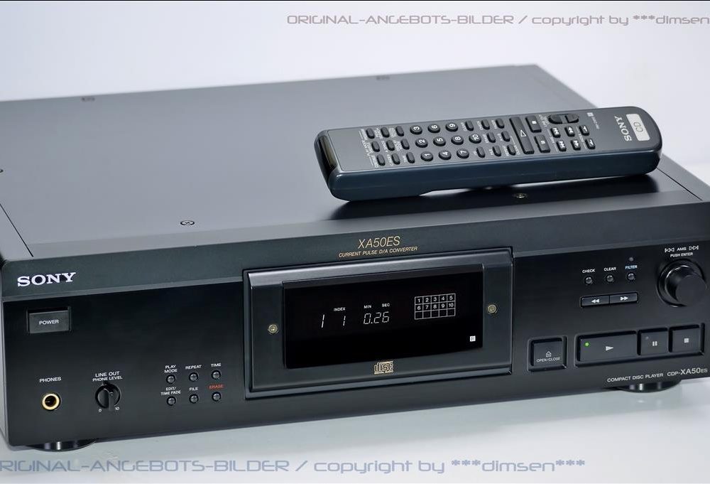 SONY CDX-XA50ES 发烧级CD唱机