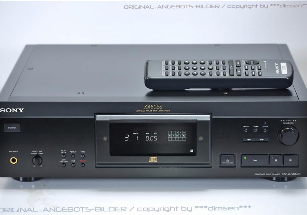 SONY CDX-XA50ES 发烧级CD唱机