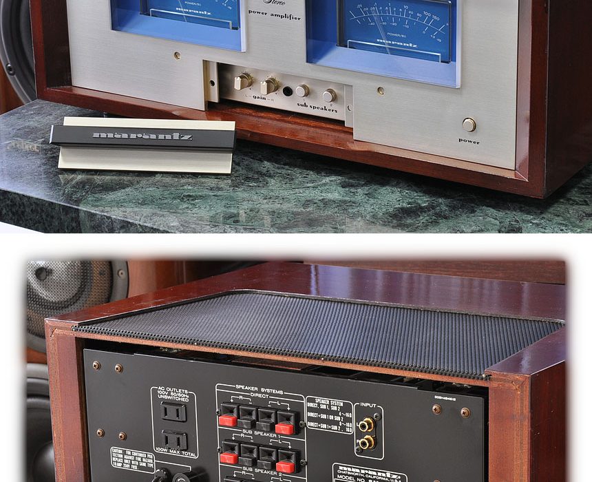 马兰士 Marantz SM-9 双表头功率放大器