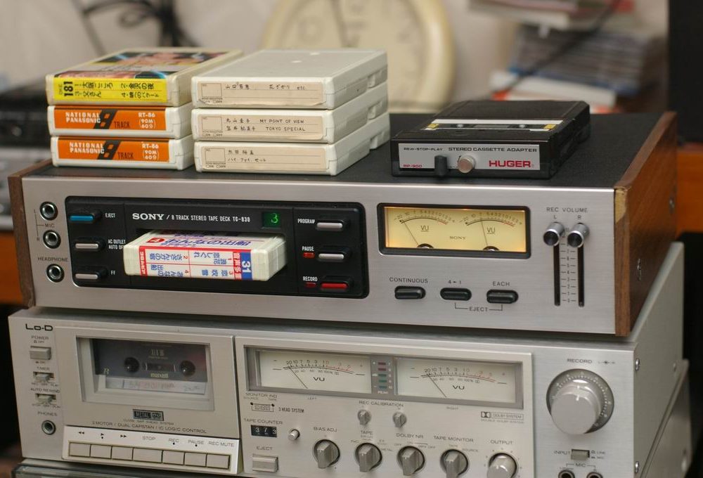 SONY 8TRACK STEREO TAPE DECK TC-830 動作品 オーディオ機器 その他 