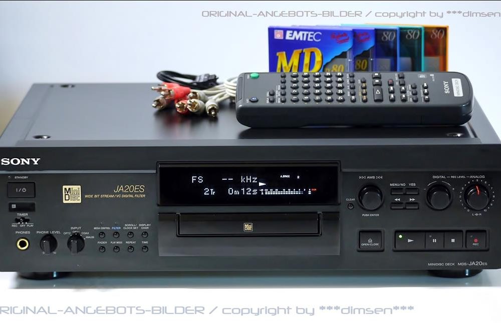 索尼 SONY MDS-JA20ES High-End MD播放机