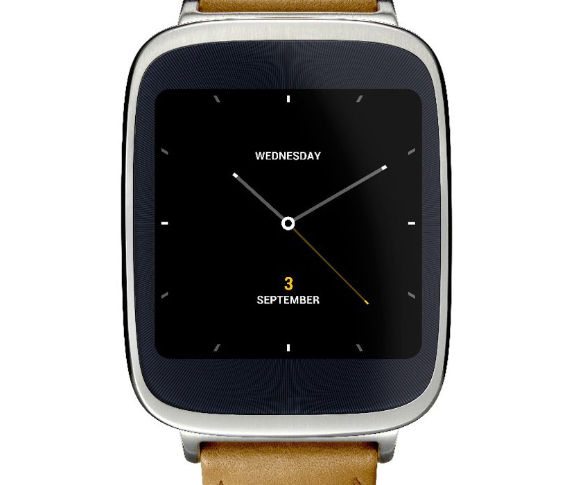 华硕发布首款智能手表 ZenWatch ，支持谷歌Android Wear系统