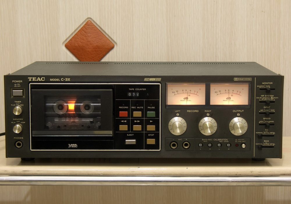 TEAC C-3X 专业级三磁头卡座