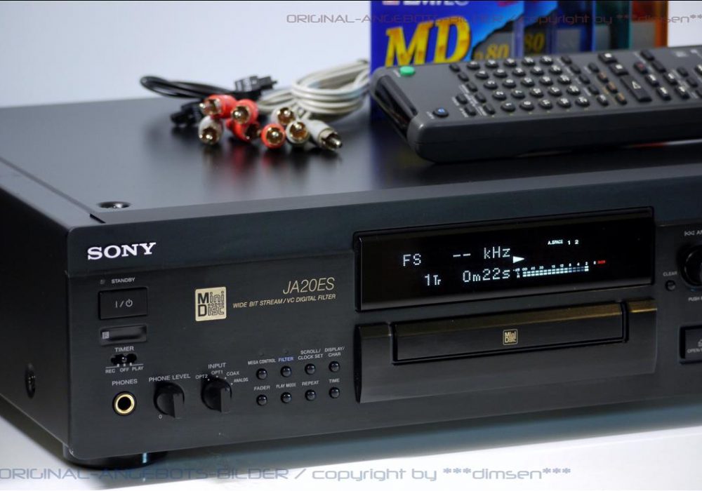 索尼 SONY MDS-JA20ES High-End MD播放机